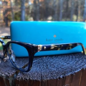 Kate Spade "Jeri" frames for prescription glasses with original case